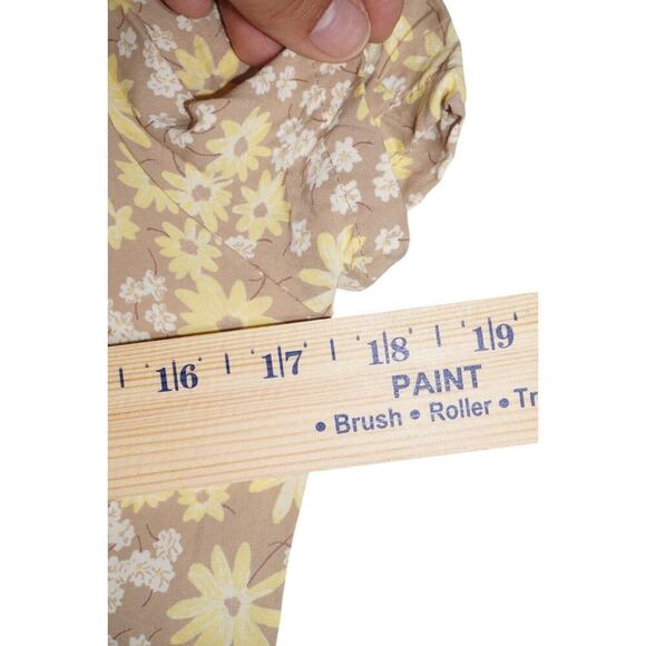 Vintage Y2K Old Navy Button Front Midi Dress – Size 2 – Daisy Floral Rayon - Picture 8 of 16